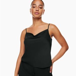 Aritzia Babaton satin cowl camisole